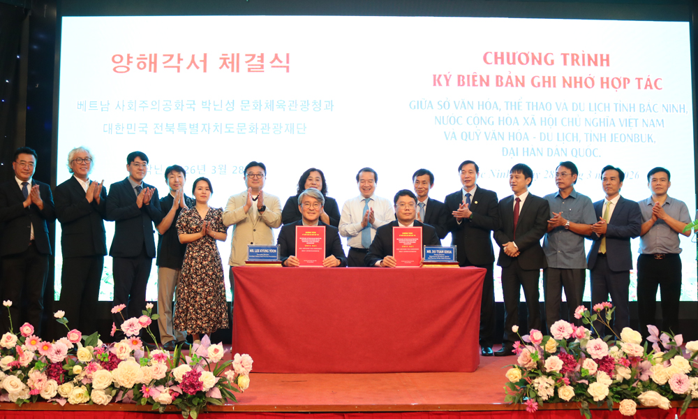 Bac Ninh, RoK’s Jeonbuk boost cultural, tourism cooperation